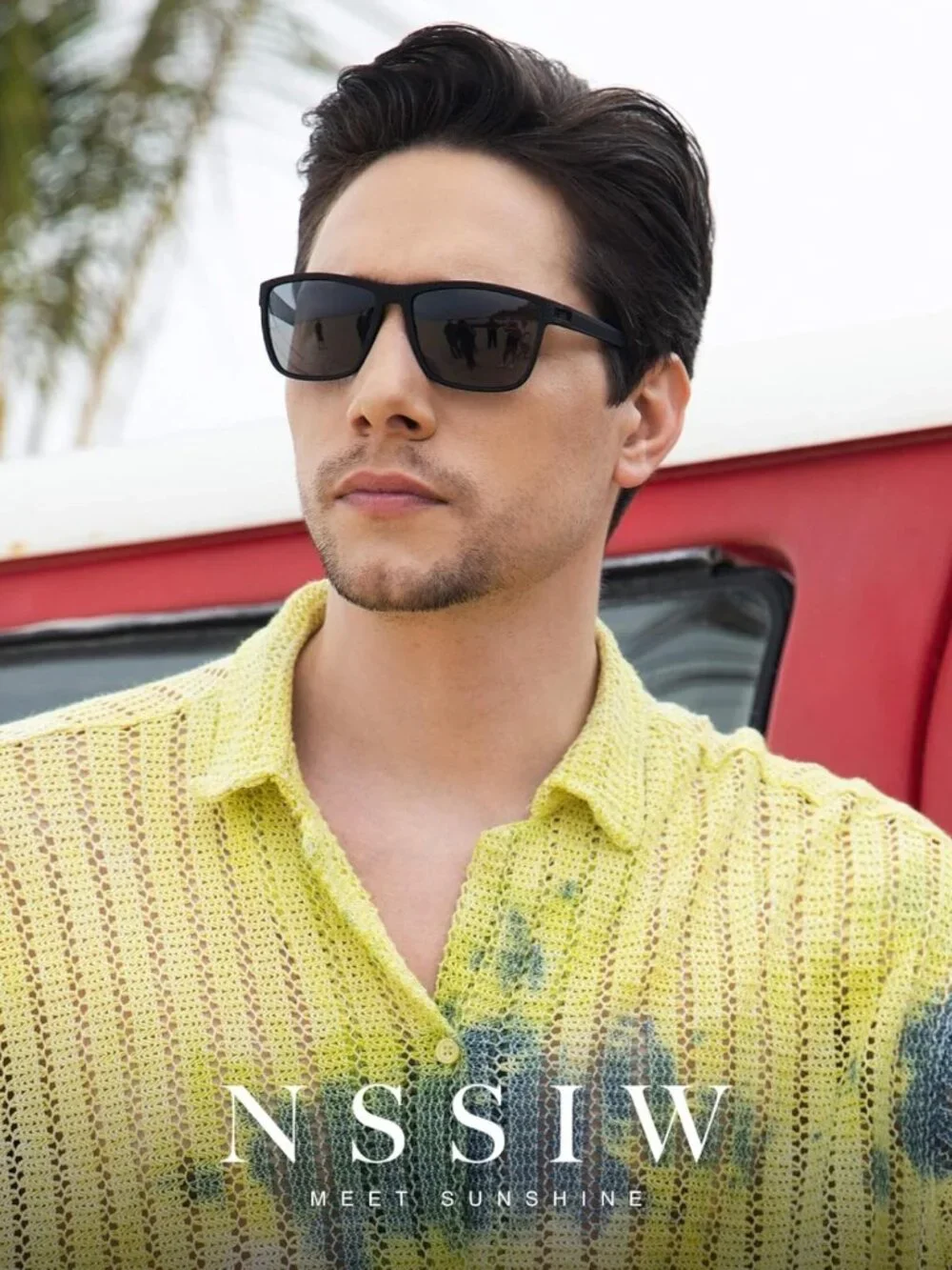 Polarized Men's Sunglasses - Classic UV Protection for Driving, Fishing & Golf